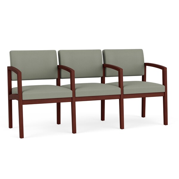 Lesro Lenox 3 Seat Tandem Seating W/ Arms, 65 in W 26 in L 31.5 in H LW3103 - main